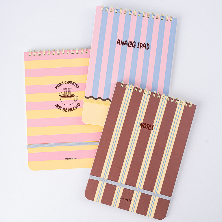 LIBRETA A5 ANILLADA FW COFFE