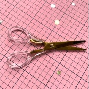 TIJERA IBICRAFT DE PRECISION 16 CM MANGO CRISTAL