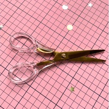 TIJERA IBICRAFT DE PRECISION 16 CM MANGO CRISTAL
